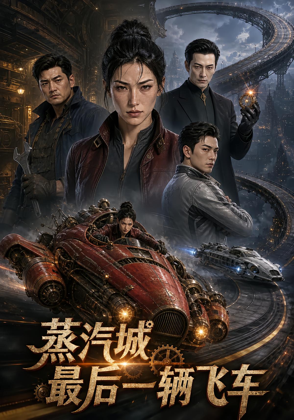 蒸汽城最后一辆飞车