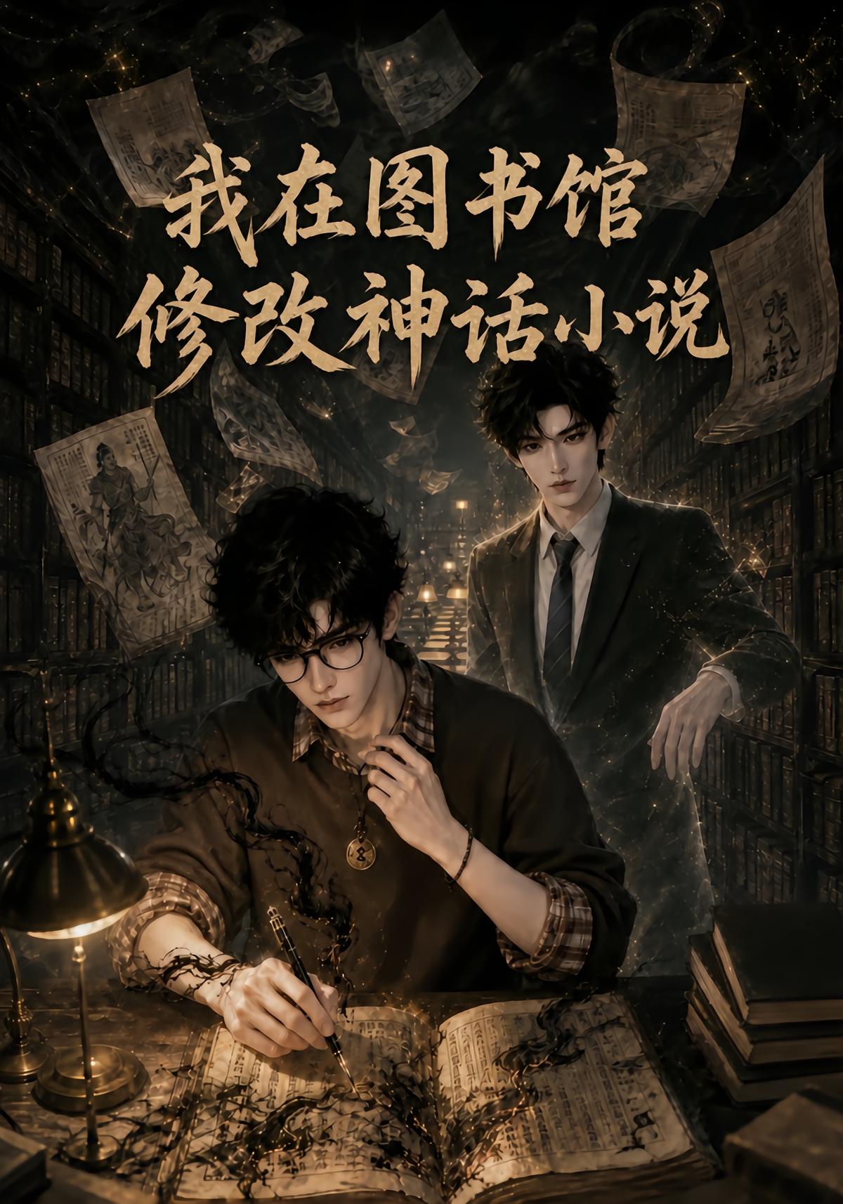 我在图书馆修改神话小说