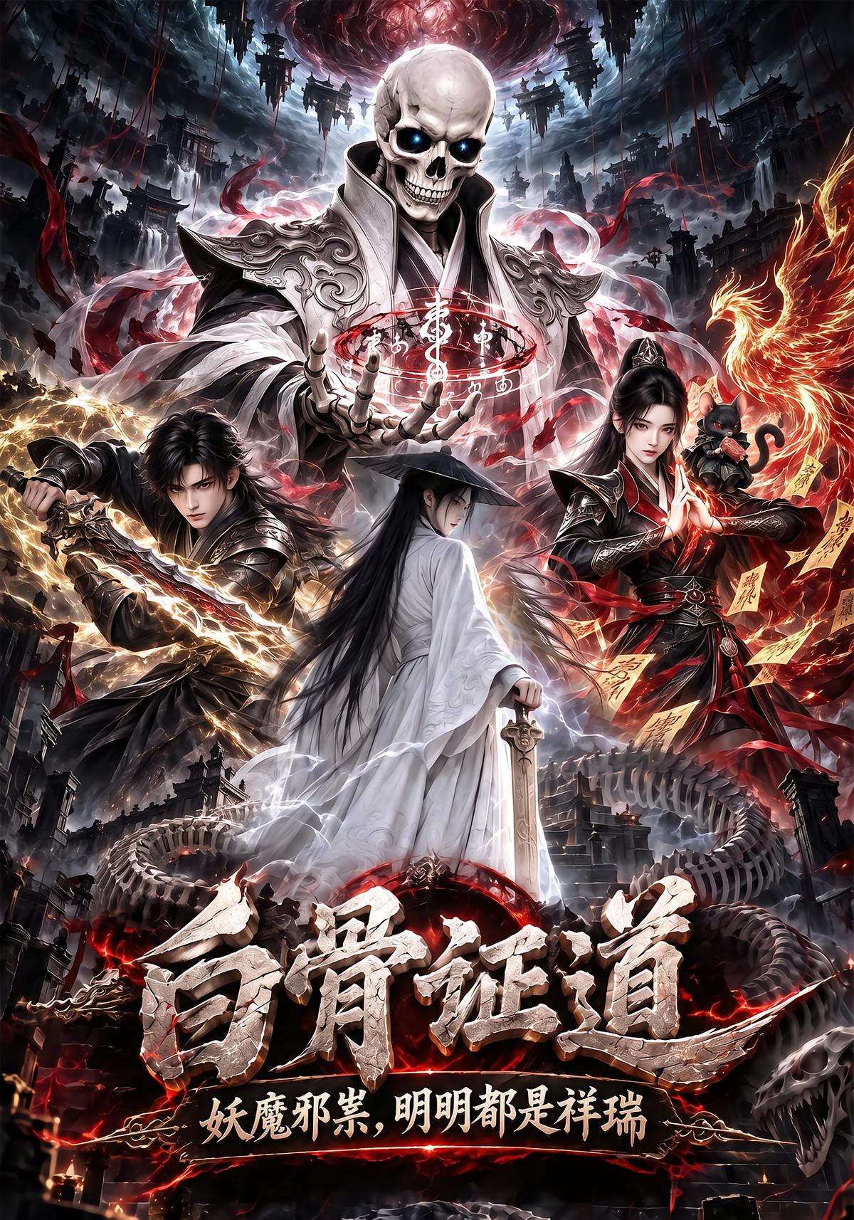 White Bone Path to Divinity: Demons Are Actually Auspicious