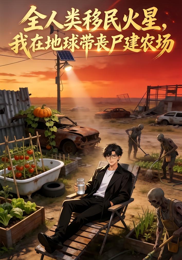 I Build a Farm on Earth While Zombies Migrate to Mars