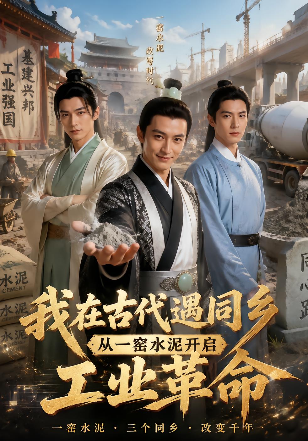 我在古代遇同乡，从一窑水泥开启工业革命